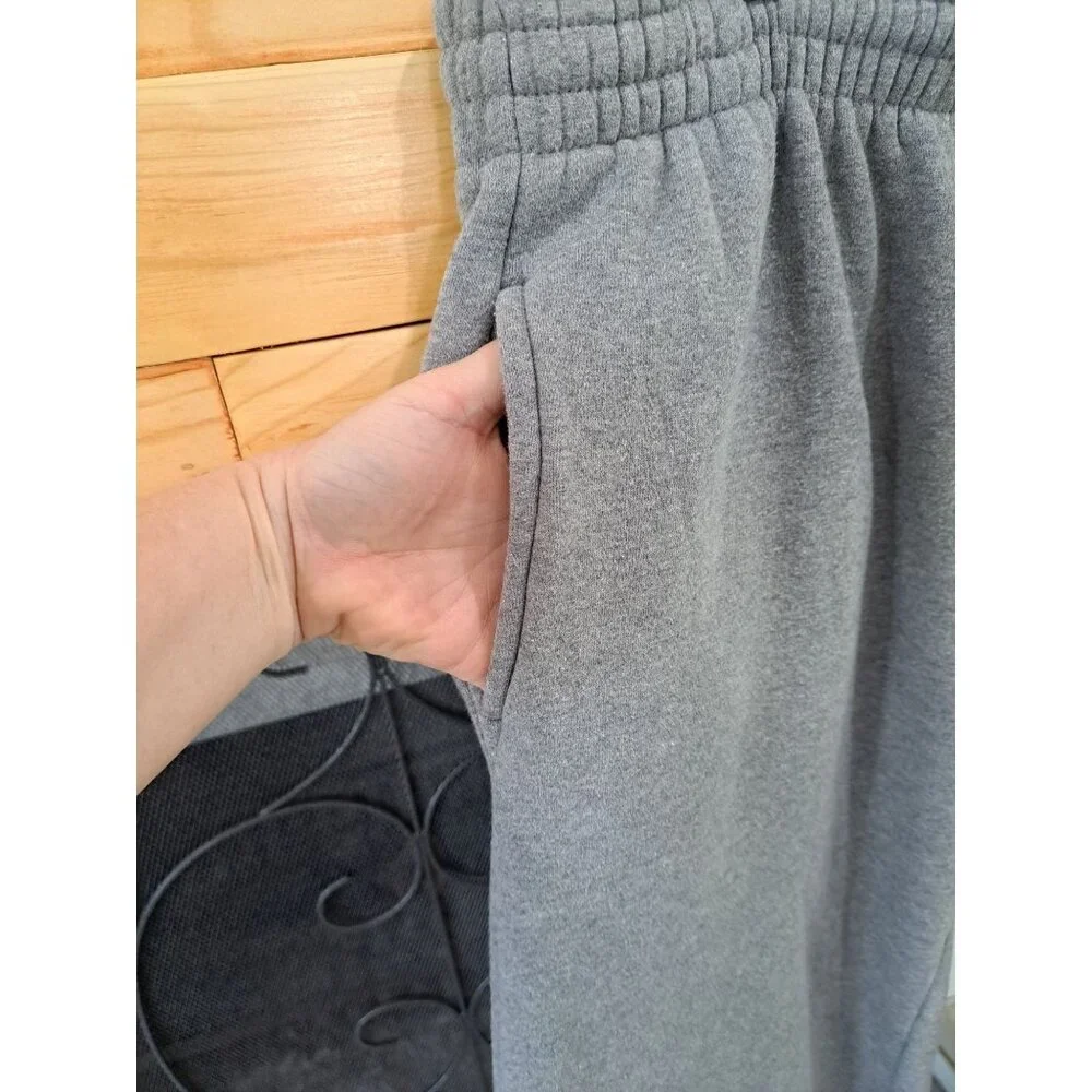 Indiana University Hoosiers Gray Sweatpants Embroidered IU Drawstring Mens XL - Picture 4 of 10